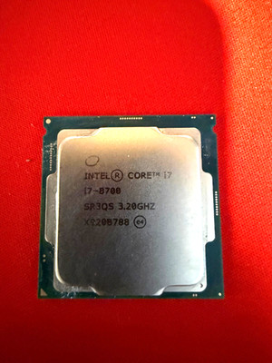 Intel Core i7-8700 Processor (3.2 GHz, 6 Cores, LGA 1151) - SR3QS