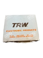 TRW Grip Strip Mil Carbon Composition Resistors 1/2W 1800Ohm RC20 (Box of 50)
