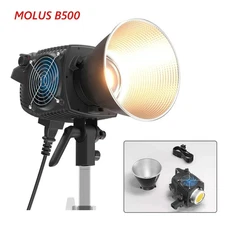 ZHIYUN MOLUS B500 500W COB LED Video Light 2700K-6500K CRI 95+TLCI 97+