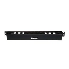 Panduit WMPLFSE Horizontal Cable Manager, Black