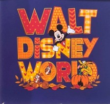 2026 Halloween Walt Disney World Fall Mickey Mouse T Shirt S Chip & Dale WDW