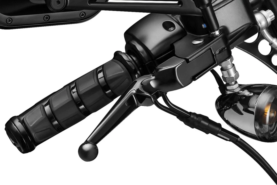 For Harley-Davidson Road Glide 98-07 Kuryakyn 1845 Gloss Black Trigger Levers Foto 2 de 2