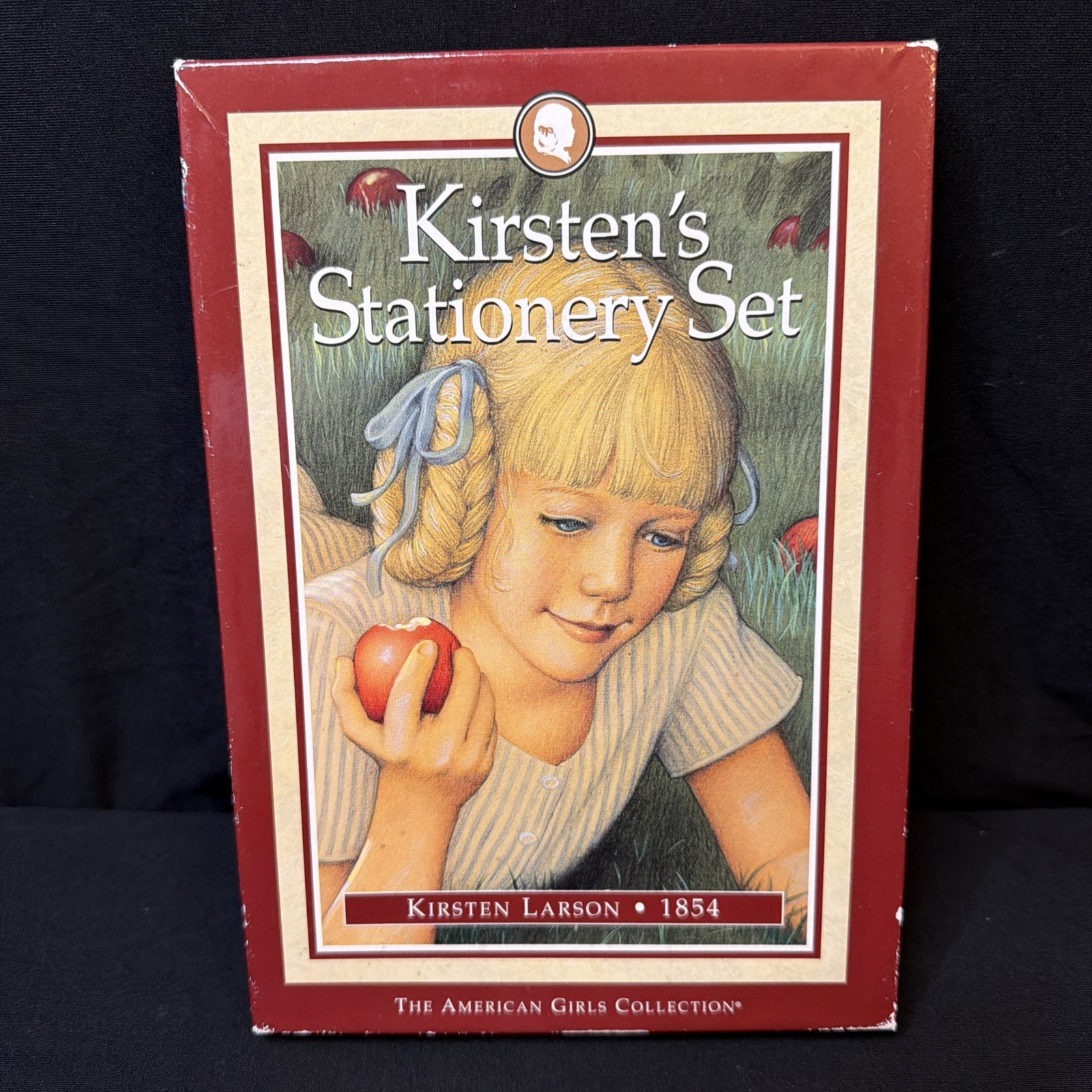 Vintage 1996 American Girl Kirsten Stationary Set, Almost Complete