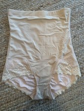Tummy Control Shapewear Panties Body Shaper Slimming Panties Girdle Beige 2XL