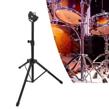 8'' Silent Drum Holder Adjustable Height Musical Instrument Portable Silent Drum