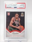 GIANNIS ANTETOKOUNMPO 2013-14 PRESTIGE ROOKIE BASKETBALL #175 RC PSA 10 Q2301