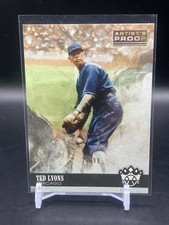 2018 Diamond Kings Ted Lyons Artist Proof Gold Card #21 Serial 33/99 White Sox