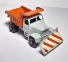 Vintage Matchbox Lesney 1-75 Series #16 Scammell Snow Plow / Dump Truck w/BPW