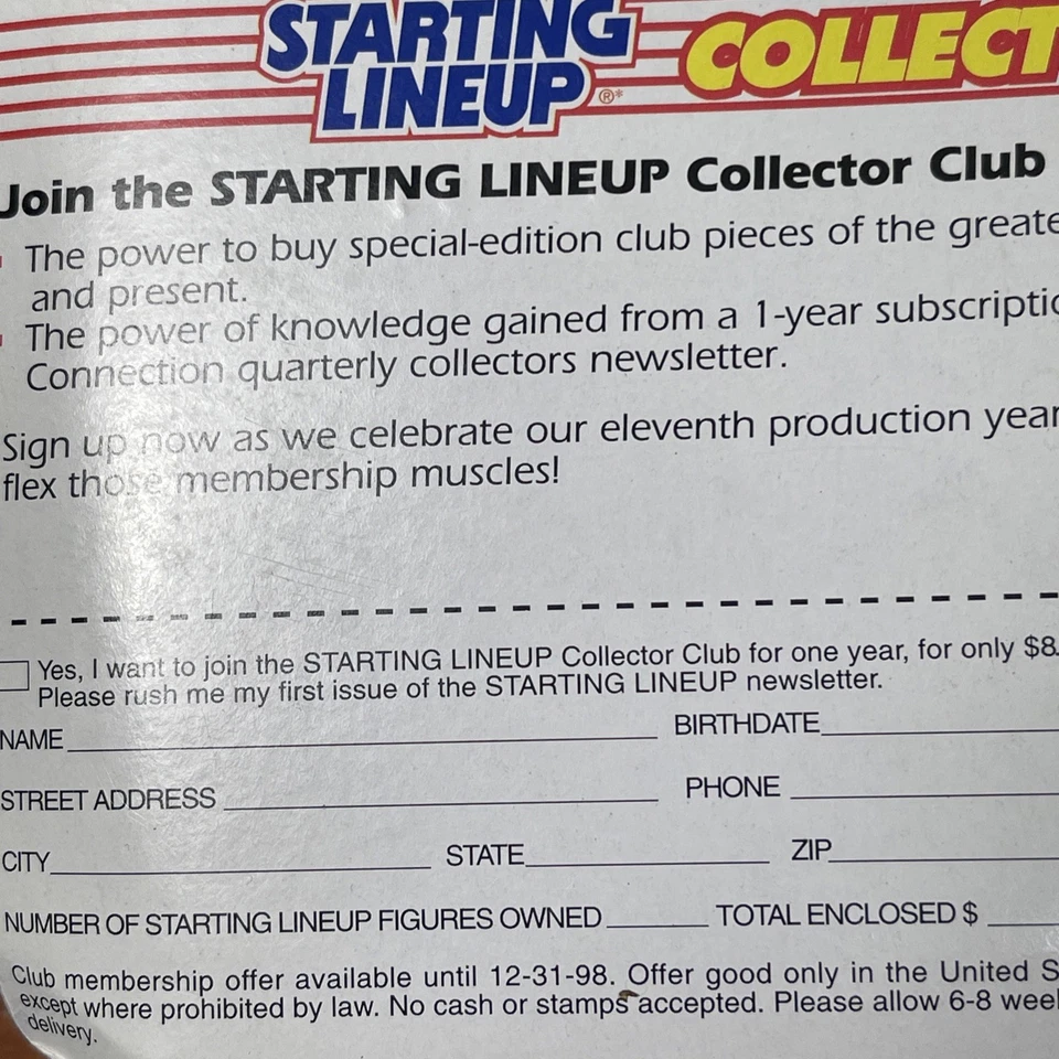 Figura Terrell Davis Denver Broncos 1998 alineación inicial NFL fútbol americano Foto 4 de 4