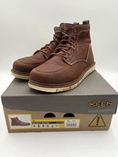 Women's 11 Keen Utility San Jose 6" soft toe work boot Gingerbread 1024570