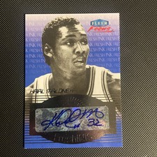 2012-13 Fleer Retro 1999-00 Focus Fresh Ink Karl Malone #FFI-MA Auto HOF