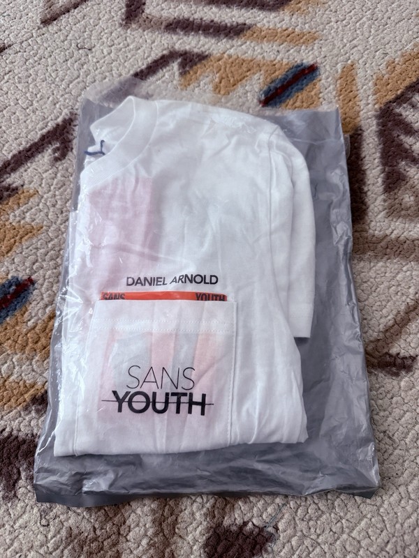 Rare Signed Daniel Arnold x Sans Youth Men's T-Shirt Size S