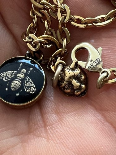 Gucci Necklace bee stamped