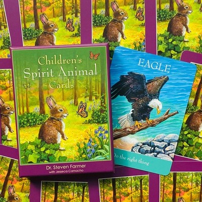 Children s Spirit Animal Cards Oracle Karten Set & Begleitbuch 2021