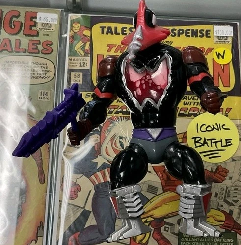 MOTU Mosquitor Complete Vintage Blood Pump Working Weapon Included He-Man Master