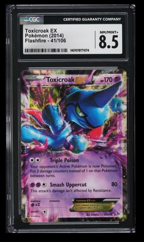 Toxicroak-EX graded CGC 8.5 for sale on eBay