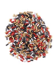 100 Lighter Flints ASSORTED COLORS fits all lighter Ronson, Zippo