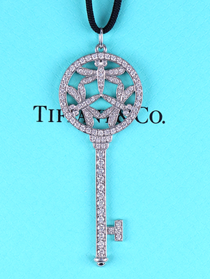 $10,500 Tiffany Co Platinum Pave Diamond 2