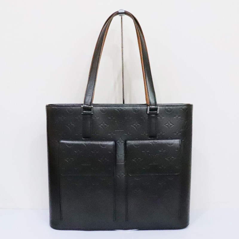 Louis Vuitton Wilwood Monogram Matte Noir Tote M55102 732808-image