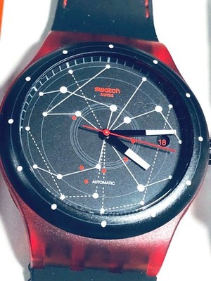 Swatch System 51 [Red Star 40] Brand new, never worn!