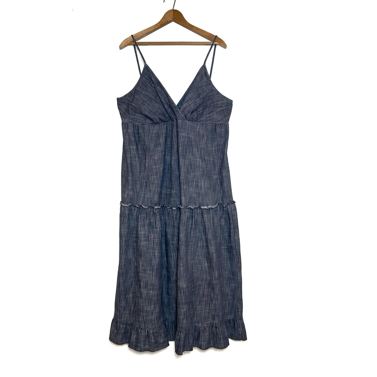 Denim Empire Waist Vintage Dresses for Women for sale