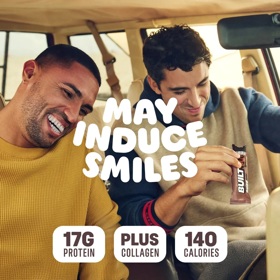 Barra Puff Potein CONSTRUIDA, Brownie Batter, 17g Proteína, Colágeno, 140 calorías, 4 c. Foto 3 de 4