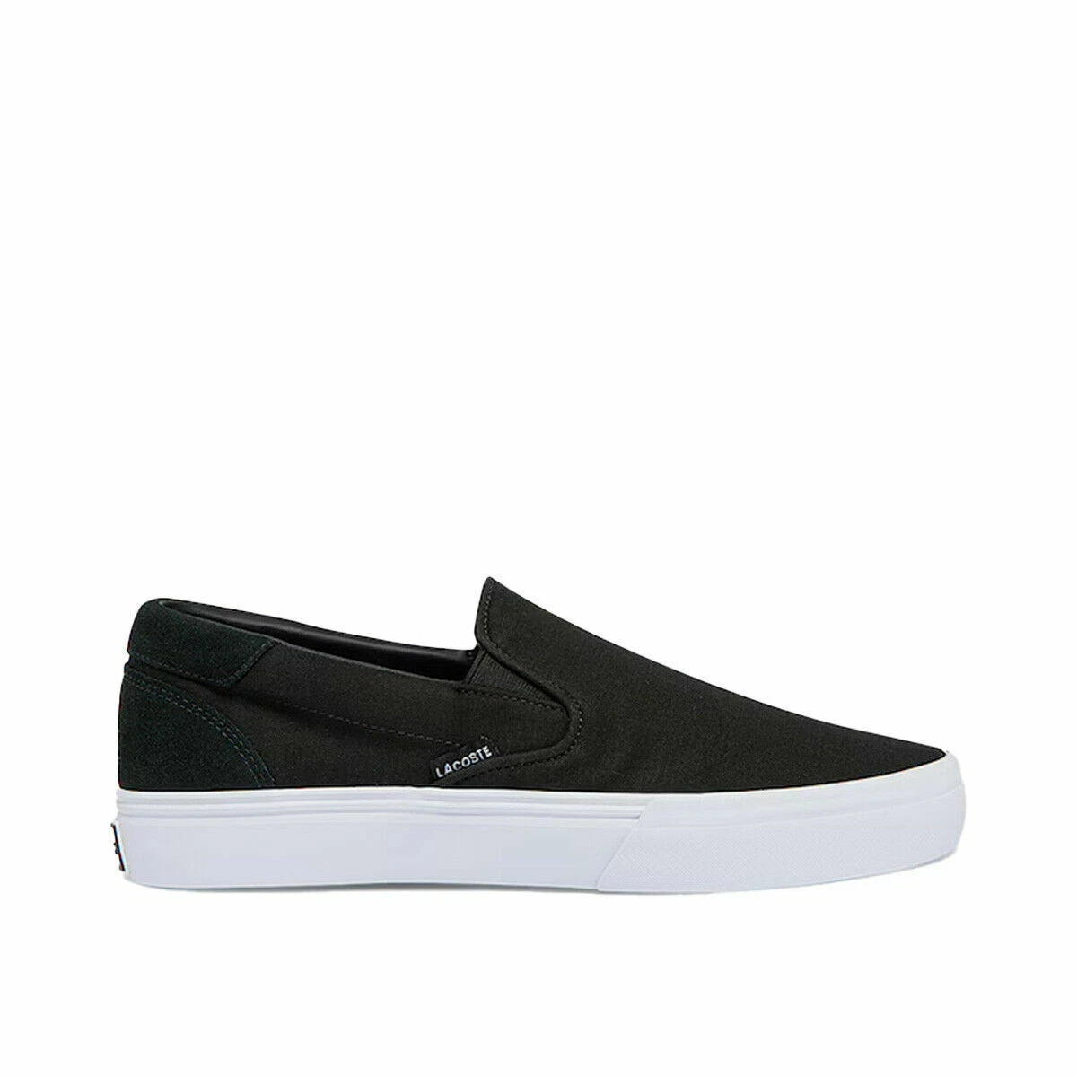 Lacoste men's slip hotsell on canvas shoes
