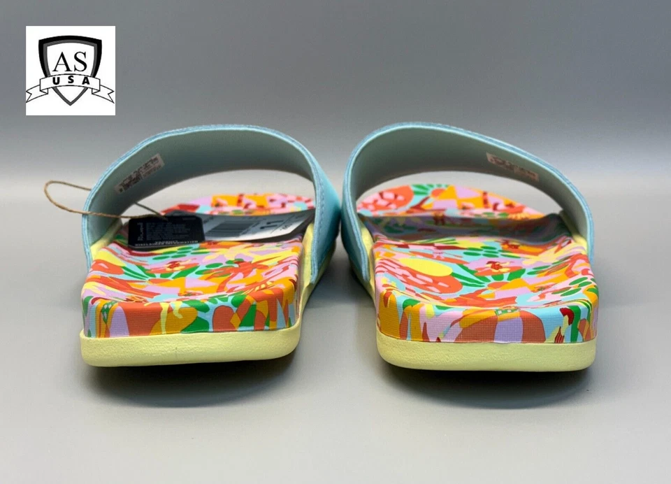Adidas Adilette Comfort Farm Rio Slides HQ8848 NUEVO CON ETIQUETAS Sin cordones para mujer talla 9, 10, 11 Foto 4 de 4