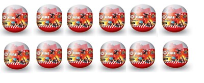 Blocks World City Fire- Rescue Pioneer Building Block One Set of 12 Capsules
