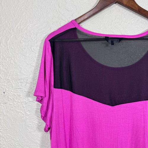 Bebe Sport Athletic Top 2X Rhinestone Spellout Logo Mesh Y2K Athleisure Sporty - Picture 7 of 11