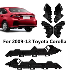 Set of 6 Rear Bumper Cover Retainer Bracket Left+Right For 09-13 Toyota Corolla