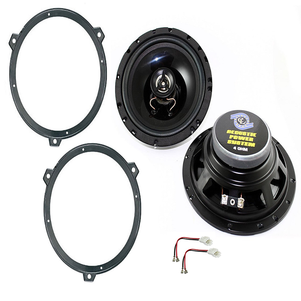 Casse Posteriori FIAT PANDA 120W 16,5 cm - Kit Audio Completo