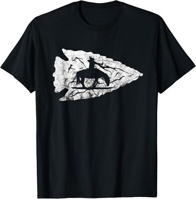 NEW LIMITED Arrowhead Hunting Native American Relic Hunter Arrowhead T-Shirt