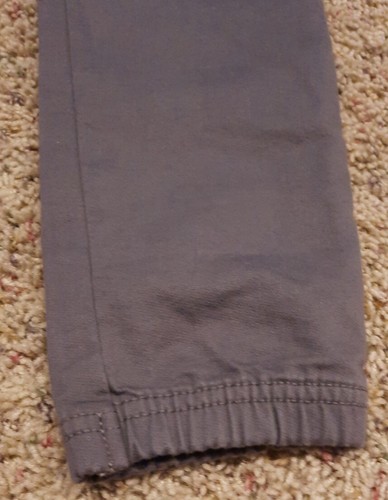 Carter's Kid Boy's Size 4/4A Pants Dark Gray Elastic Tie Waist Pockets Brand New - Picture 2 of 6