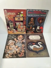 Decorative Painting Patterns Craft Book Lot Harron's Nest Christmas Bears Goose