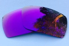 ETCHED POLARIZED PURPLE MIRRORED REPLACEMENT LENSES FOR OAKLEY GASCAN S SMALL 