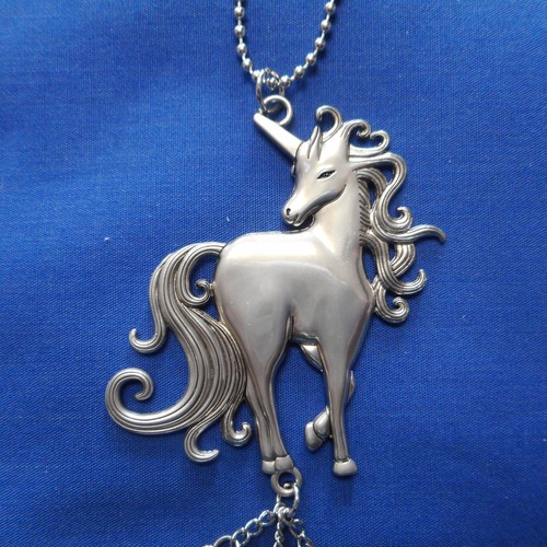 "NUEVO Dije de Coche de Fantasía/Unicornio de Ganz "ADVERTENCIA: Fácilmente distraído por el brillo" - Imagen 5 de 5