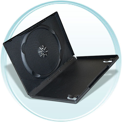 COLOR* DVD Case 3-Pack (14mm) Black*Blue*Clear*Green*Orange