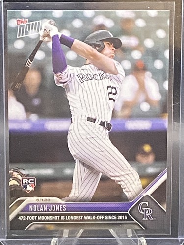 2023 Topps Now 428 Nolan Jones