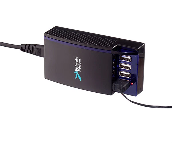 Cargador múltiple de pared de escritorio 9.6A 4 USB Reino Unido para Samsung Galaxy Tab y teléfonos Foto 4 de 4