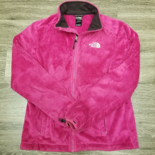 North Face Fuchsia Fuzzy Fleece Jacket 