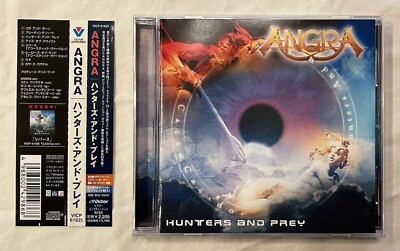 Angra - Hunters And Prey (Japan 1st Press CD w/OBI) Megadeth Almah