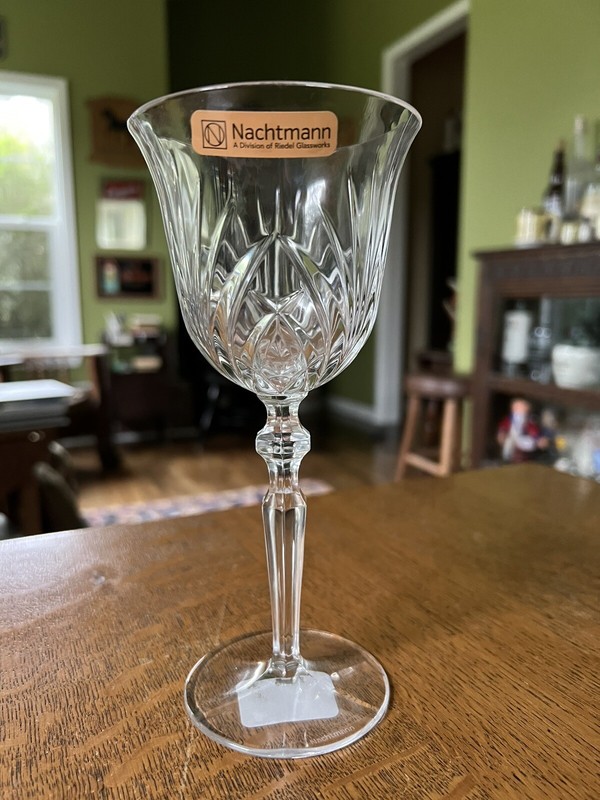 Nachtmann Riedel Palais White Wine Glass NWT