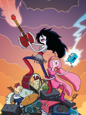 V3319 Adventure Time Marceline and The Scream Queens Decor WALL