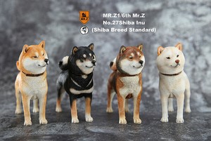 Details About Mrz Animal Model 16 Mrz Shiba Inu No027 Wreplaceable Heads Figure 001 003