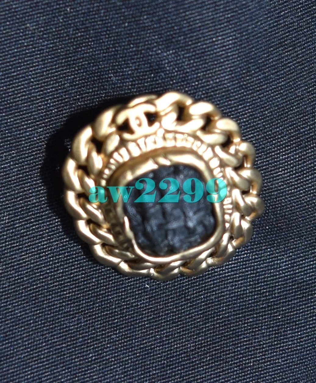 TRENCH CHANEL 10S 2010 PIÙ RICERCATO TWEED FRANGE CON FINITURE CINTURA FR 34 NERO