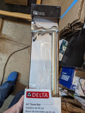   Delta 138271 Greenwich 24 in. Towel Bar in SpotShield Brushed Nickel