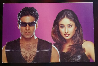 Postcard of Bollywood Stars - Akshay Kumar and Kareena Kapoor 