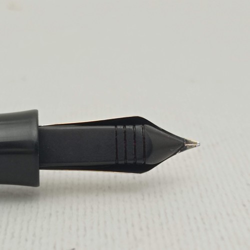 KOH I NOOR HARDTMUTH 516 CELLULOID PISTON FOUNTAIN PEN 14K EF NIB VTG 30S RARE - Picture 14 of 19