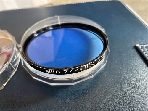 Milo 77mm Multi-Coated HMC 80A Conversion Glass Lens Filter Sony Canon 2 avail - 第 8/9 張圖片